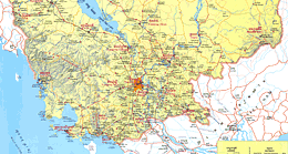 Карта Камбоджи
